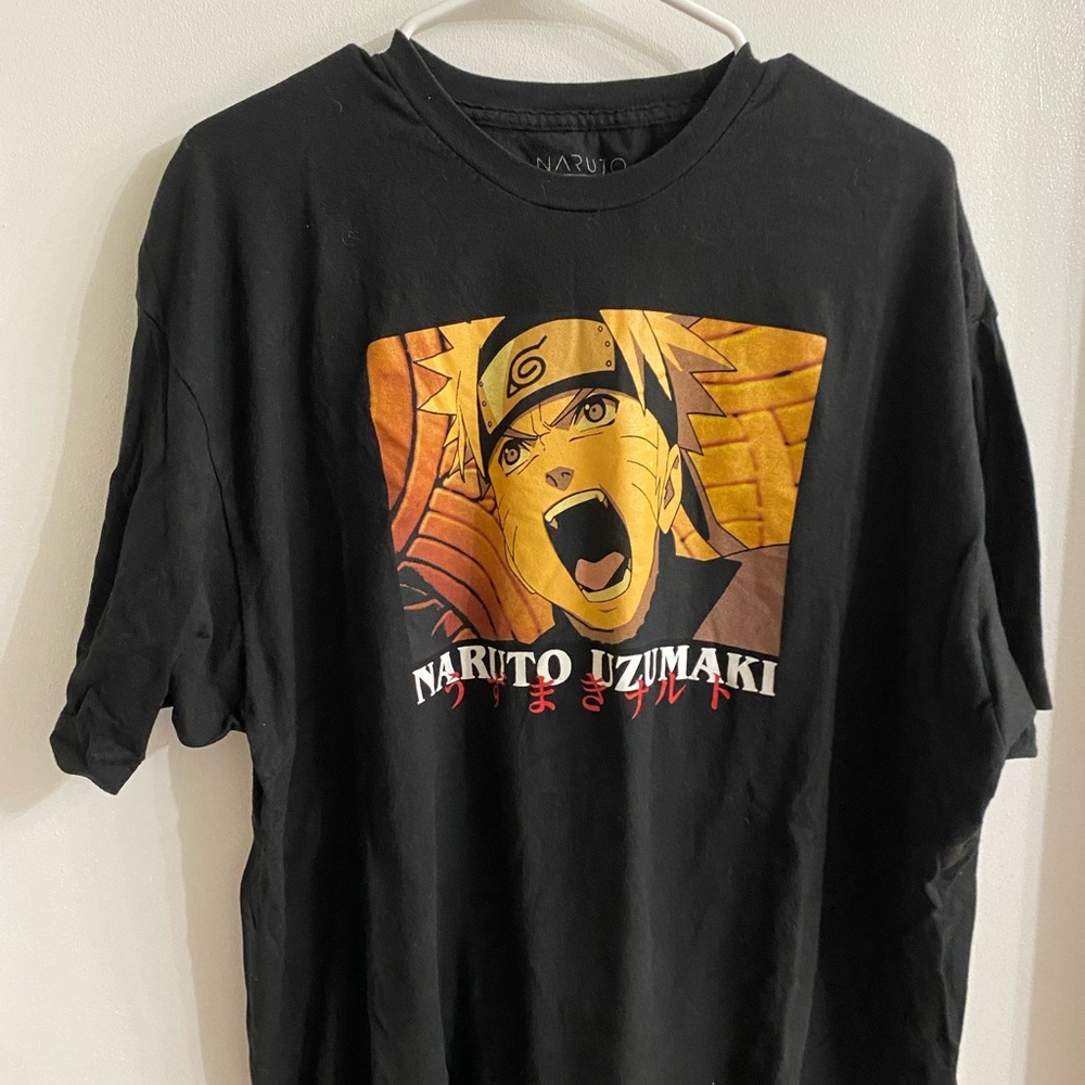 Naruto Uzumaki graphic t-shirt size XXL